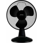 Wentylatory - Sencor SFE 4021BK biurkowy czarny - miniaturka - grafika 1