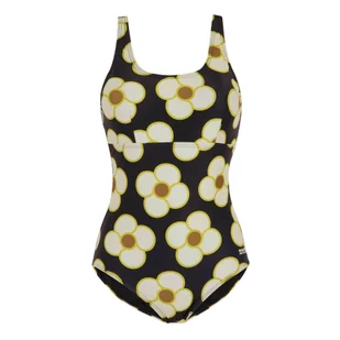Damski Jednoczęściowy Kostium Kąpielowy Orla Kiely Spinning Flower - Stroje kąpielowe - miniaturka - grafika 1