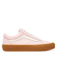 Trampki damskie - Tenisówki Vans Old Skool VN000D9YRWZ1 Różowy - miniaturka - grafika 1