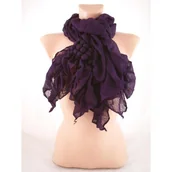 Apaszki i szaliki damskie - Szal Smakowite Winogrona - Art of Polo - miniaturka - grafika 1