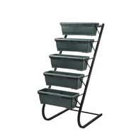 Kwietniki - Metalowy kwietnik (wysokość 130 cm) – Floriane Garden - miniaturka - grafika 1