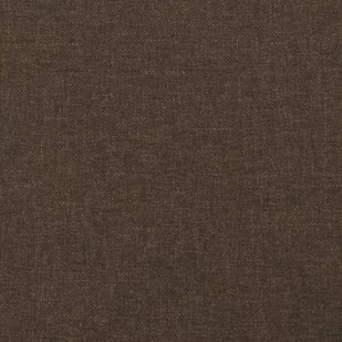 Lumarko Łóżko kontynentalne, ciemnobrązowe, obite tkaniną, 100x200 cm - Łóżka - miniaturka - grafika 9