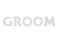 Wesele i ślub - Partydeco Naprasowanka GROOM, biały, 30x6cm NAP4 [17408378] - miniaturka - grafika 1