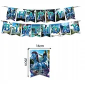 Dekoracje sali - Girlanda na urodziny AVATAR dokoracja 180cm - miniaturka - grafika 1