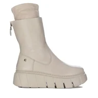 Botki damskie - Botki Maciejka 06766-04/00-8 Beżowy - miniaturka - grafika 1