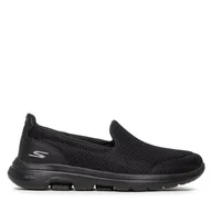 Półbuty damskie - Półbuty Skechers Go Walk 5 15901/BBK Czarny - miniaturka - grafika 1