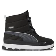 Buty dla chłopców - Śniegowce Puma Evolve Boot Jr 392644 01 Czarny - miniaturka - grafika 1