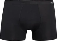 Majtki męskie - Teyli Bokserki męskie bawełniane Levi czarne Czarny 3XL - miniaturka - grafika 1