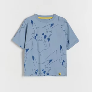 Reserved - T-shirt oversize Pokémon - Niebieski - Koszulki dla chłopców - miniaturka - grafika 1