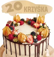 Gadżety dla niej i dla niego - Topper Na Tort Auto - miniaturka - grafika 1