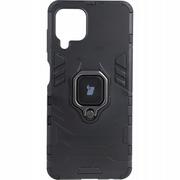 Etui i futerały do telefonów - Bizon Etui Case Armor Ring Galaxy A22 4G / M22 czarne BCARGALA224GBK - miniaturka - grafika 1