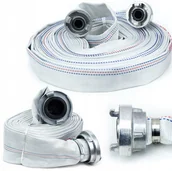 Węże ogrodowe i zraszacze - WĄŻ STRAŻACKI DO SZAMBA BRUDNEJ WODY 1" 30M - miniaturka - grafika 1