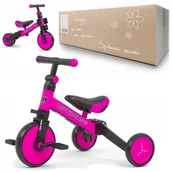 Rowerki trójkołowe - Rowerek dla Dziewczynki na Roczek 3w1 Prezent na Święta dla 2 latka 1+ - miniaturka - grafika 1
