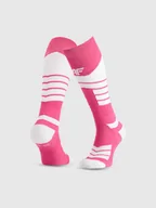 Skarpety termoaktywne - 4F Skarpety narciarskie damskie - różowe 43-46 - miniaturka - grafika 1