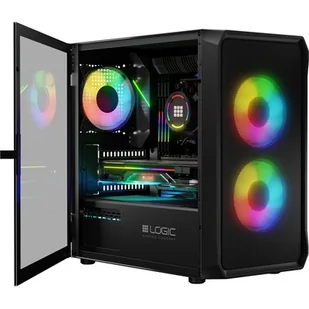 Komputer MAD DOG LOGIC-ARGB-A06WR16WH R7-5800X 16GB RAM 1TB SSD GeForce RTX4060 DLSS 3 Wi-Fi Windows 11 Home LOGIC-ARGB-A06WR16WH - Zestawy komputerowe - miniaturka - grafika 1