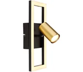 Lampy ścienne - Globo 57032-1- LED Kinkiet punktowy MARRIE 1xGU10/5W/230V + LED/12W/230V - miniaturka - grafika 1