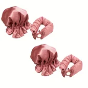 Inne - TEMU 2 szt. Przenośne Lokówki do Włosów Bez Ciepła – Rolka do Stylizacji dla Kobiet i Dziewczyn – Łatwe i Wygodne Narzędzie do Ułożenia Fryzury - miniaturka - grafika 1