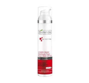Bielenda Professional POST TREATMENT CARE COVER CREAM Tonująco-łagodzący krem do twarzy SPF 25, 100ml - Kremy do twarzy - miniaturka - grafika 1