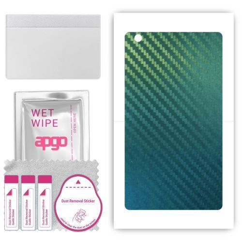 Folia naklejka skórka strukturalna na TYŁ do Huawei MediaPad M3 Lite 10 - Carbon Kameleon CAKA1 - apgo SKINS