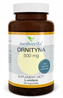 Witaminy i minerały - Medverita Ornityna 500 Mg Trawienie Jelita 60 Kaps - miniaturka - grafika 1
