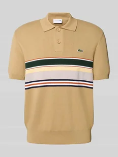 Koszulka polo o kroju regular fit z mieszanki bawełny - Koszulki męskie - miniaturka - grafika 1