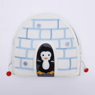 Zabawki sensoryczne - Książeczka Sensoryczna Podróżna, Quiet Book, Montessori- Iglo/ Jolly Designs - miniaturka - grafika 1