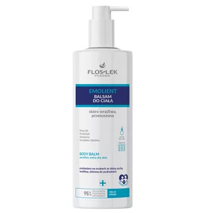 FLOSLEK Emolient Balsam Do Ciała 400ml - Balsamy i kremy do ciała - miniaturka - grafika 1