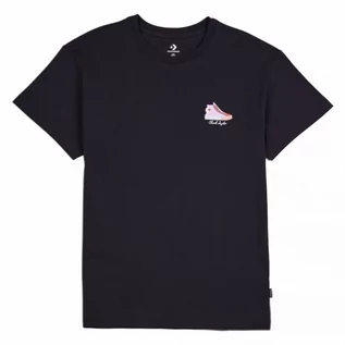 Koszulki i topy damskie - Damski t-shirt z nadrukiem CONVERSE Relaxed Sneaker Tee 10022975 - grafika 1