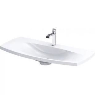 ORISTO Umywalka meblowa LOUIS 102 cm BIAŁY KONGLOMERAT UME-LU-102-92 - Umywalki - miniaturka - grafika 2