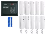 Domofony - Laskomex system domofonu 10 lokatorów, 1 wejście, czytnik rfid. - miniaturka - grafika 1