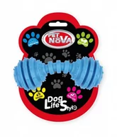 Zabawki dla psów - PET NOVA Pet Nova Hantel dentystyczny DumbBell z miętą niebieski 12cm PPTN016 - miniaturka - grafika 1