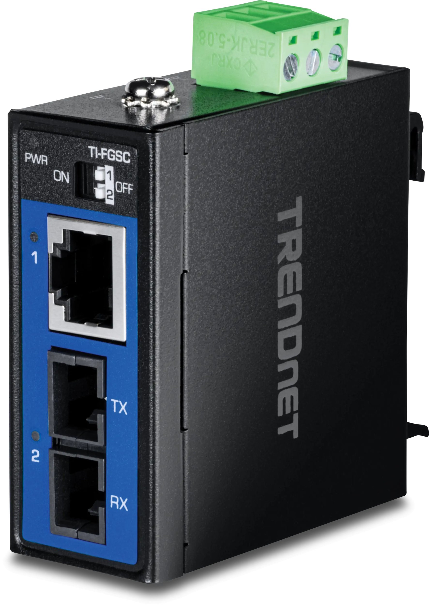Konwerter światłowodowy TRENDnet Sieciowy 1000 Mbit/s 1310 nm Czarny TI-FGSC