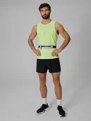 Spodenki męskie - 4F Spodenki do biegania szybkoschnące męskie - czarne XL - miniaturka - grafika 1