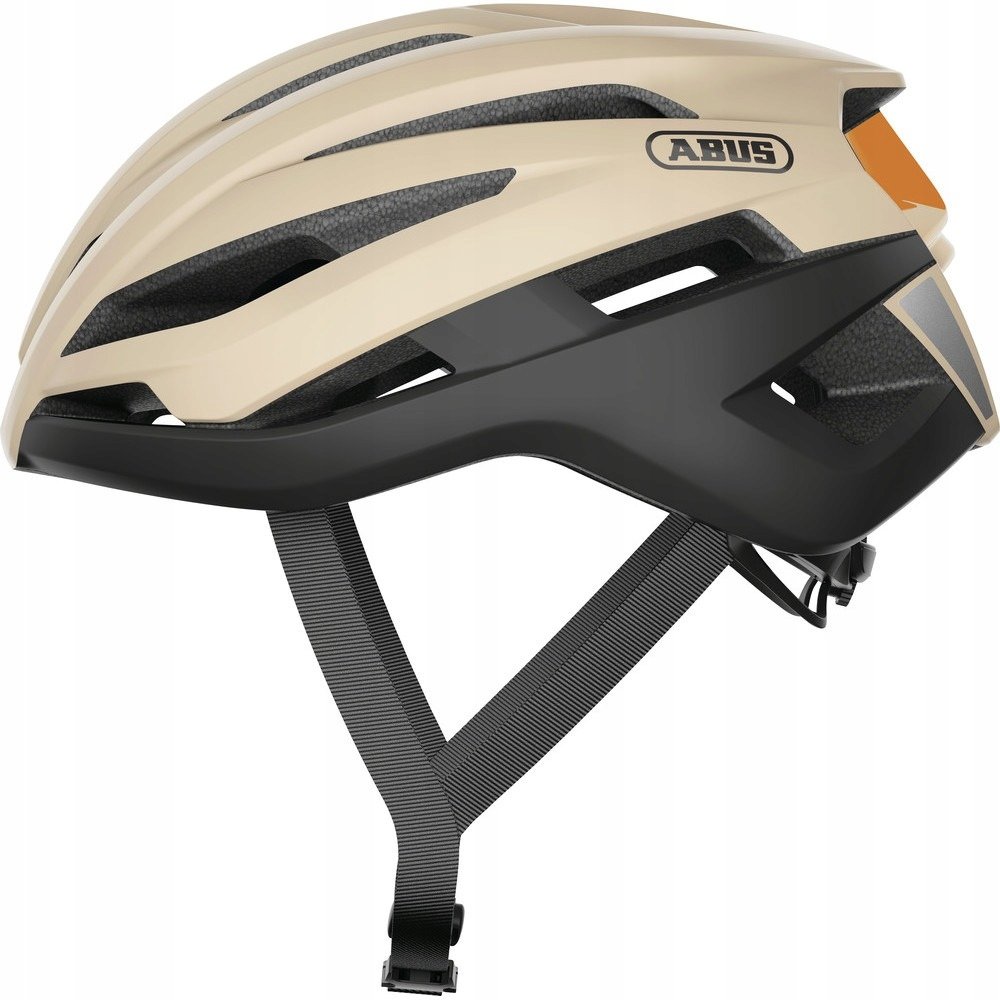 Abus StormChaser Gravel Kask, beige/black S | 51-55cm 2021 Kaski MTB 88475