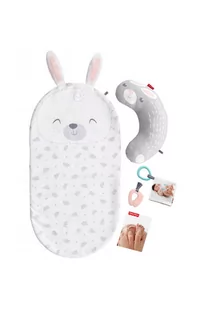 Fisher Price Fisher-Price Mata Króliczek do masażu i przewijania GJD32 - Maty edukacyjne - miniaturka - grafika 1