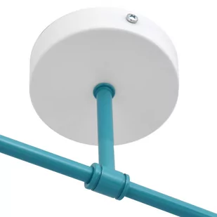 Lampa sufitowa Cambridge, 2-punktowa, turkusowa - Lampy sufitowe - miniaturka - grafika 2