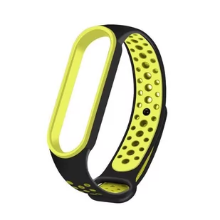 Xiaomi Opaska Xiaomi Mi Band 5 Dots czarno-zielony wristband_20210406165230 - Akcesoria do smartwatchy - miniaturka - grafika 2