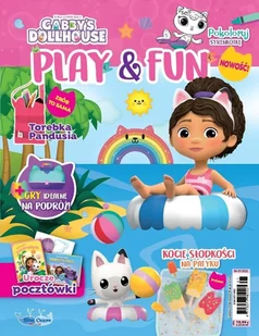 Gabby's Dollhouse Koci Domek Gabi Play and Fun - Czasopisma - miniaturka - grafika 1