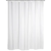Zasłony prysznicowe - Wenko Zasłona prysznicowa biała, 180x200 cm - miniaturka - grafika 1