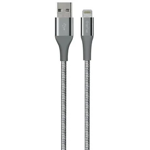 PURO USB-Lightning MFI 1.2M Fabric K2 Gwiezdna szarość - Kable USB - miniaturka - grafika 1