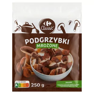 Carrefour Classic Podgrzybki mrożone 250 g - Mrożonki warzywne i owocowe - miniaturka - grafika 1