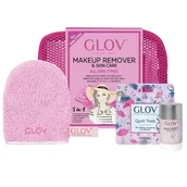 Pędzle do makijażu - GLOV GLOV Travel Set Zestaw Produktów Glov Różowy GLOV-1806 - miniaturka - grafika 1