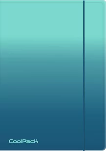 CoolPack, Teczka na dokumenty A4 na gumkę Gradient Blue Lagoon - Teczki i skoroszyty - miniaturka - grafika 1
