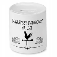Skarbonki - SKARBONKA KSIĘGOWEJ KSIĘGOWEGO NAJLEPSZY NA WSI z Nadrukiem ze Zdjęciem - miniaturka - grafika 1