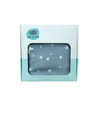 Otulacze - Pink No More Otulacz bambusowy - Gwiazdy - 120 x 120 cm - BAMBUSOWA CHUSTA GWIAZDY - miniaturka - grafika 1