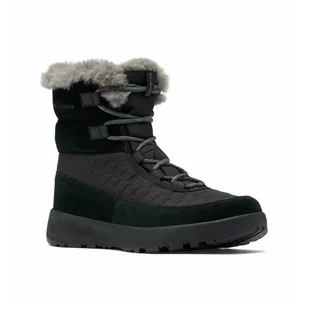 Buty zimowe damskie Columbia Slopeside™ Peak Luxe Rozmiar butów (UE): 39,5 / Kolor: czarny - Kozaki damskie - miniaturka - grafika 1