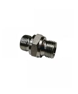 Nypel obustronny G 3/8" - Akcesoria do hydrauliki siłowej - miniaturka - grafika 1