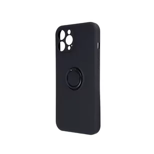 TFO Nakładka Finger Grip do iPhone 13 Pro Max 6,7" czarna - Etui i futerały do telefonów - miniaturka - grafika 1