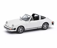 Samochody i pojazdy dla dzieci - Schuco Porsche 911 Targa White 1:18 450025700 - miniaturka - grafika 1