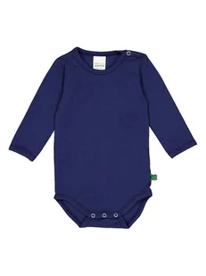 Fred´s World by GREEN COTTON Body "Alfa" w kolorze granatowym - Body dla niemowląt - miniaturka - grafika 1